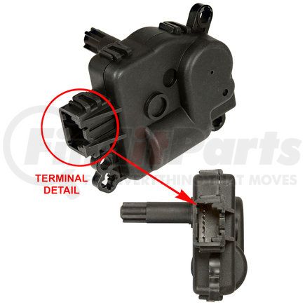 1712235 by GLOBAL PARTS DISTRIBUTORS - gpd HVAC Actuator 1712235