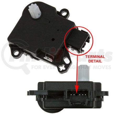 1712296 by GLOBAL PARTS DISTRIBUTORS - gpd HVAC Actuator 1712296