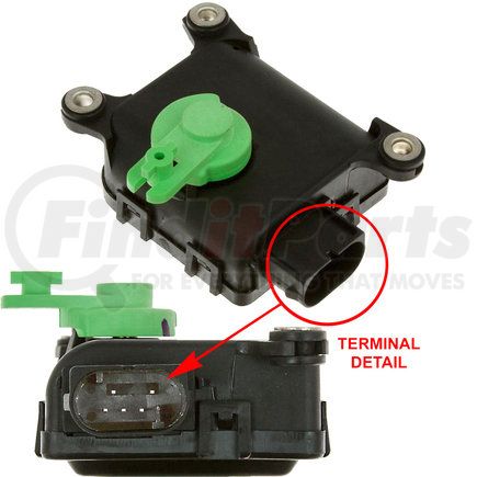 1712287 by GLOBAL PARTS DISTRIBUTORS - gpd HVAC Actuator 1712287