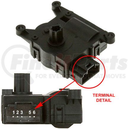 1712288 by GLOBAL PARTS DISTRIBUTORS - gpd HVAC Actuator 1712288