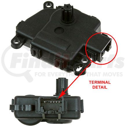 1712307 by GLOBAL PARTS DISTRIBUTORS - gpd HVAC Actuator 1712307