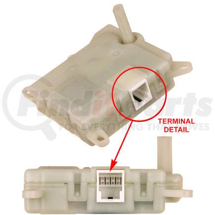 1712310 by GLOBAL PARTS DISTRIBUTORS - gpd HVAC Actuator 1712310