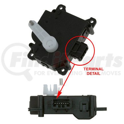 1712322 by GLOBAL PARTS DISTRIBUTORS - gpd HVAC Actuator 1712322