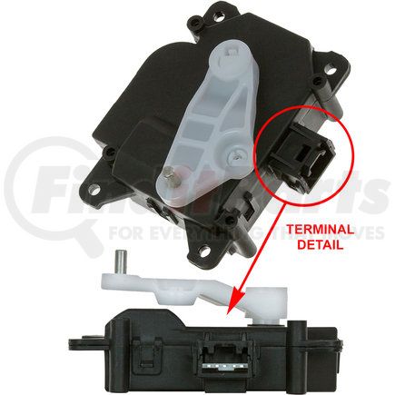 1712325 by GLOBAL PARTS DISTRIBUTORS - gpd HVAC Actuator 1712325