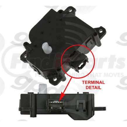 1712320 by GLOBAL PARTS DISTRIBUTORS - gpd HVAC Actuator 1712320