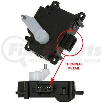 1712332 by GLOBAL PARTS DISTRIBUTORS - gpd HVAC Actuator 1712332