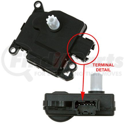 1712333 by GLOBAL PARTS DISTRIBUTORS - gpd HVAC Actuator 1712333