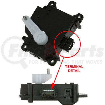 1712328 by GLOBAL PARTS DISTRIBUTORS - gpd HVAC Actuator 1712328