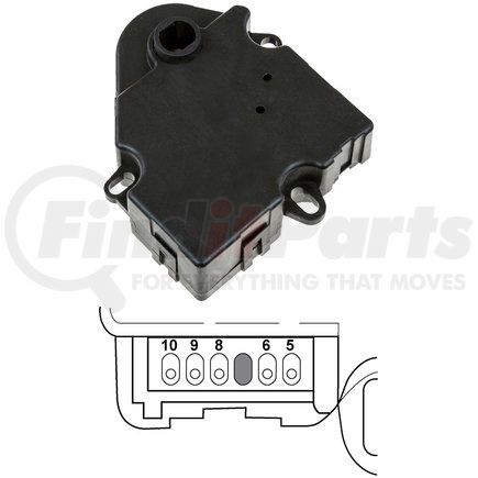 1712755 by GLOBAL PARTS DISTRIBUTORS - gpd HVAC Actuator 1712755