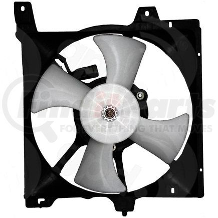 Global Parts Distributors 2811255 Engine Cooling Fan Assembly gpd Electric Cooling Fan 2811255