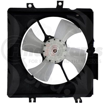 Global Parts Distributors 2811257 Engine Cooling Fan Assembly gpd Electric Cooling Fan 2811257