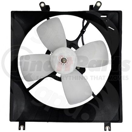Global Parts Distributors 2811305 Engine Cooling Fan Assembly gpd Electric Cooling Fan 2811305