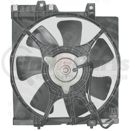 Global Parts Distributors 2811392 Engine Cooling Fan Assembly gpd Electric Cooling Fan 2811392