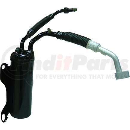 1411803 by GLOBAL PARTS DISTRIBUTORS - A/C Accumulator with Hose Assembly Global 1411803