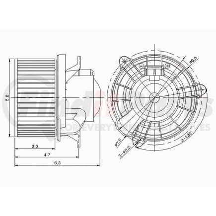 700121 by GLOBAL PARTS DISTRIBUTORS