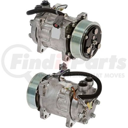 Global Parts Distributors 7511254 A/C Compressor gpd Compressor New 7511254