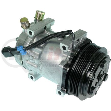Global Parts Distributors 7512186 A/C Compressor gpd Compressor New 7512186