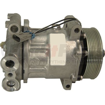 Global Parts Distributors 7512237 A/C Compressor gpd Compressor New 7512237