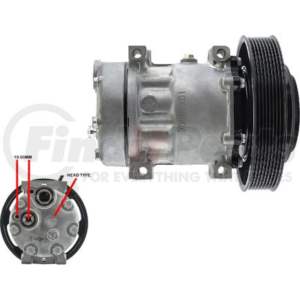 7513374 by GLOBAL PARTS DISTRIBUTORS - gpd Compressor New 7513374