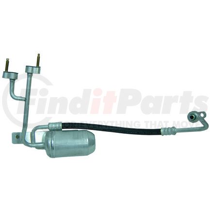 4811596 by GLOBAL PARTS DISTRIBUTORS - A/C Accumulator with Hose Assembly Global 4811596