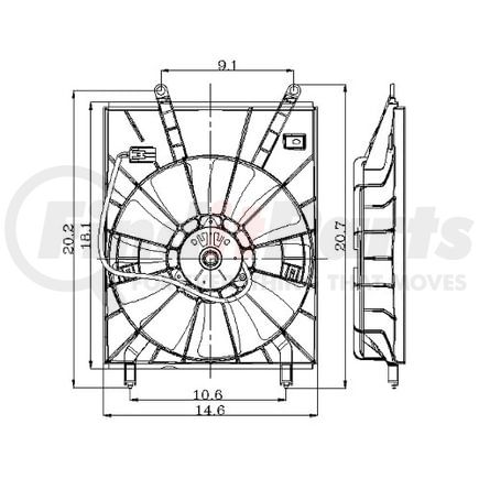 600470 by GLOBAL PARTS DISTRIBUTORS