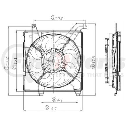 600580 by GLOBAL PARTS DISTRIBUTORS