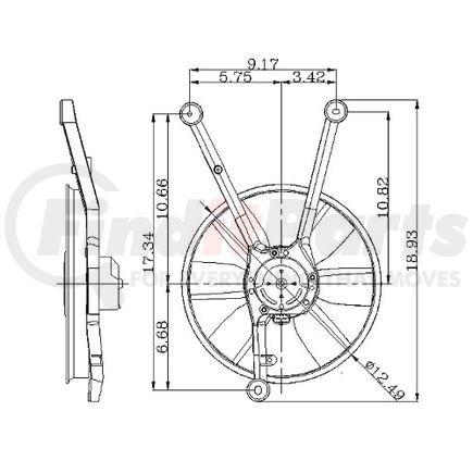 610190 by GLOBAL PARTS DISTRIBUTORS