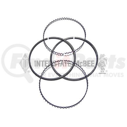 A-5179836 by INTERSTATE MCBEE - Engine Piston Ring Kit - Oil Control