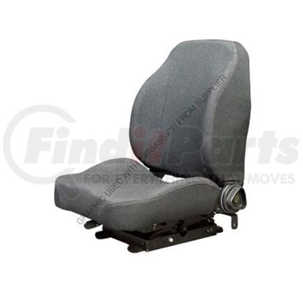 185069FA631 by SEATS INC - 3R PRO SEAT BLACK TUFF-CLOT *D