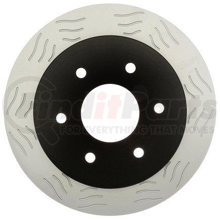 18A1618SD by ACDELCO - Disc Brake Rotor - 6 Lug Holes, Cast Iron Slotted, Solid, Turned, Rear