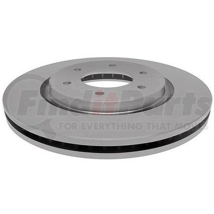 18A2560AC by ACDELCO - Disc Brake Rotor - Front, Coated, Plain, Conventional, Cast Iron