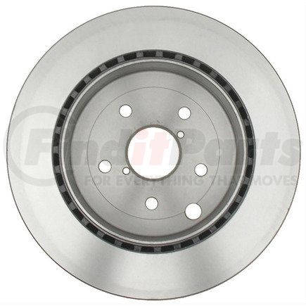 18A2750 by ACDELCO - Disc Brake Rotor - 5 Lug Holes, Cast Iron, Plain Turned, Vented, Rear