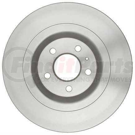 18A2756 by ACDELCO - Disc Brake Rotor - 5 Lug Holes, Cast Iron, Plain Turned, Vented, Rear