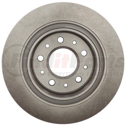 18A81999A by ACDELCO - Disc Brake Rotor - 5 Lug Holes, Cast Iron, Non-Coated, Plain Solid, Rear
