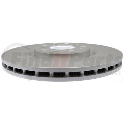 18A82043 by ACDELCO - Disc Brake Rotor - 5 Lug Holes, Cast Iron, Plain Vented, Front