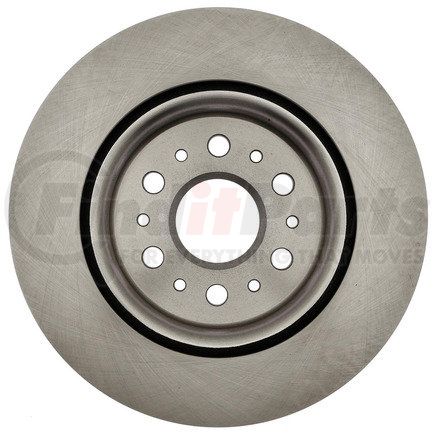 18A82060A by ACDELCO - Disc Brake Rotor - 6 Lug Holes, Cast Iron, Non-Coated, Plain, Vented, Rear