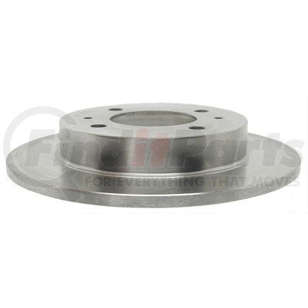 18A833A by ACDELCO - Disc Brake Rotor - 4 Lug Holes, Cast Iron, Non-Coated, Plain Solid, Rear