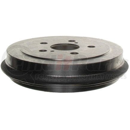 18B444 by ACDELCO - Brake Drum - Rear, Turned, Cast Iron, Regular, Plain Cooling Fins