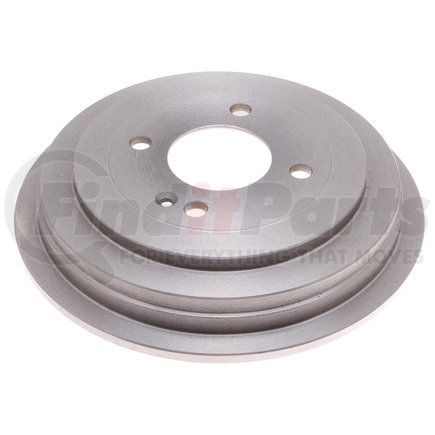 18B7835 by ACDELCO - Brake Drum - Rear, 4 Bolt Holes, Steel, without Outer Cooling Fins