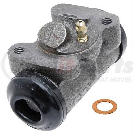 18E466 by ACDELCO - Drum Brake Wheel Cylinder - Bolted, with Bleeder Screw and Bleeder Screw Cap