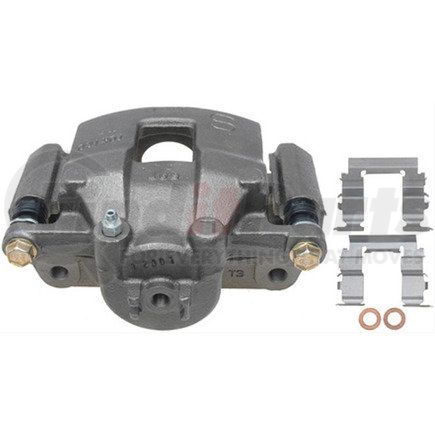 18FR2635 by ACDELCO - Disc Brake Caliper - Silver, Semi-Loaded, Floating, Uncoated, Performance Grade