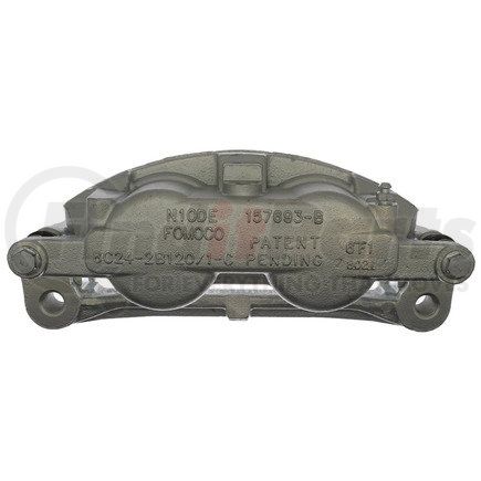 18FR2666N by ACDELCO - Disc Brake Caliper - Silver/Gray, Semi-Loaded, Floating, Uncoated, Cast Iron