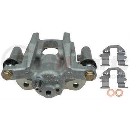 18FR2749 by ACDELCO - Disc Brake Caliper - Silver, Semi-Loaded, Floating, Uncoated, Performance Grade