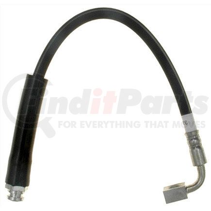 18J4343 by ACDELCO - Brake Hydraulic Hose - 16.5" Black, Corrosion Resistant Steel, EPDM Rubber