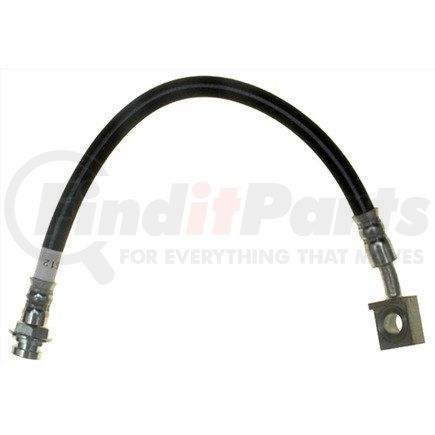 18J4351 by ACDELCO - Brake Hydraulic Hose - 13" Black, Corrosion Resistant Steel, EPDM Rubber
