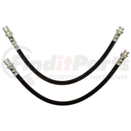 18J4353 by ACDELCO - Brake Hydraulic Hose - 30.5" Corrosion Resistant Steel, EPDM Rubber