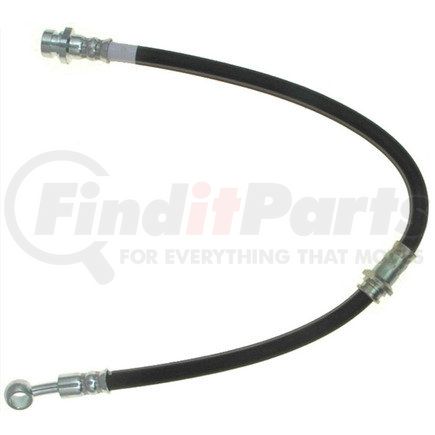 18J4374 by ACDELCO - Brake Hydraulic Hose - 19.5" Black, Corrosion Resistant Steel, EPDM Rubber