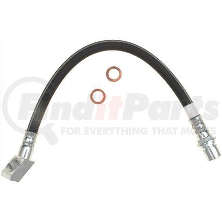 18J4494 by ACDELCO - Brake Hydraulic Hose - 12.5" Black, Corrosion Resistant Steel, EPDM Rubber