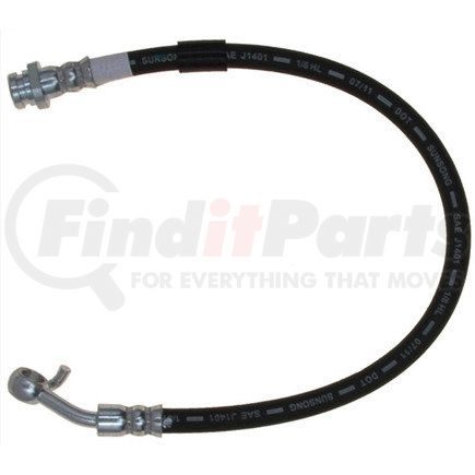 18J4567 by ACDELCO - Brake Hydraulic Hose - 17.5" Corrosion Resistant Steel, EPDM Rubber