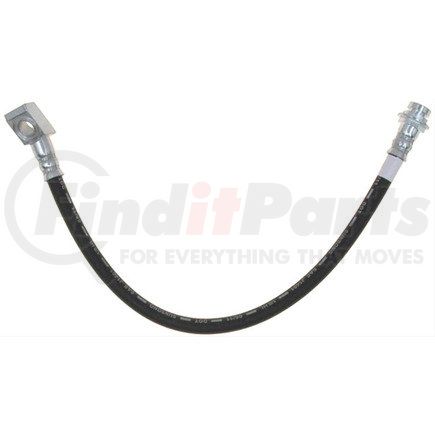 18J4575 by ACDELCO - Brake Hydraulic Hose - 15.75" Black, Corrosion Resistant Steel, EPDM Rubber